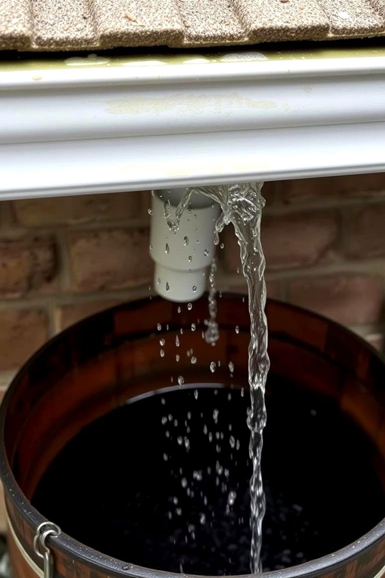 Harvest Rainwater in Barrels - 24 Xeriscape Ideas