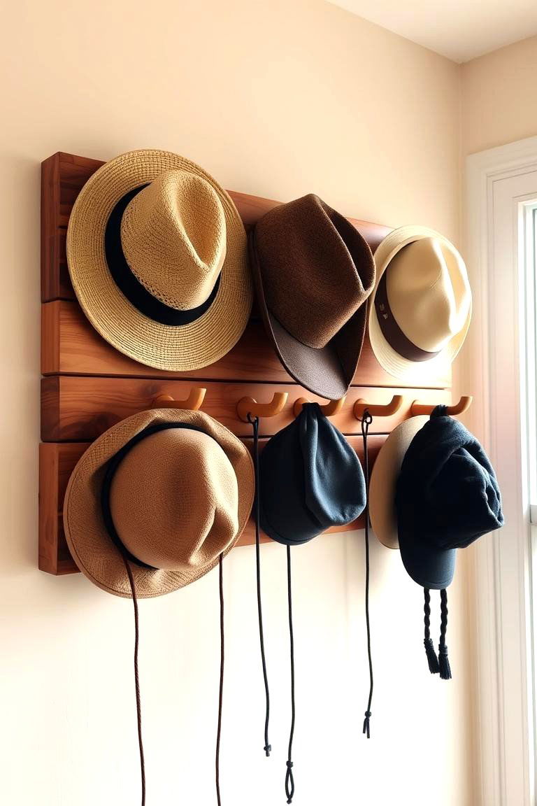 Hat Racks for Walls - 24 Hat Storage Ideas