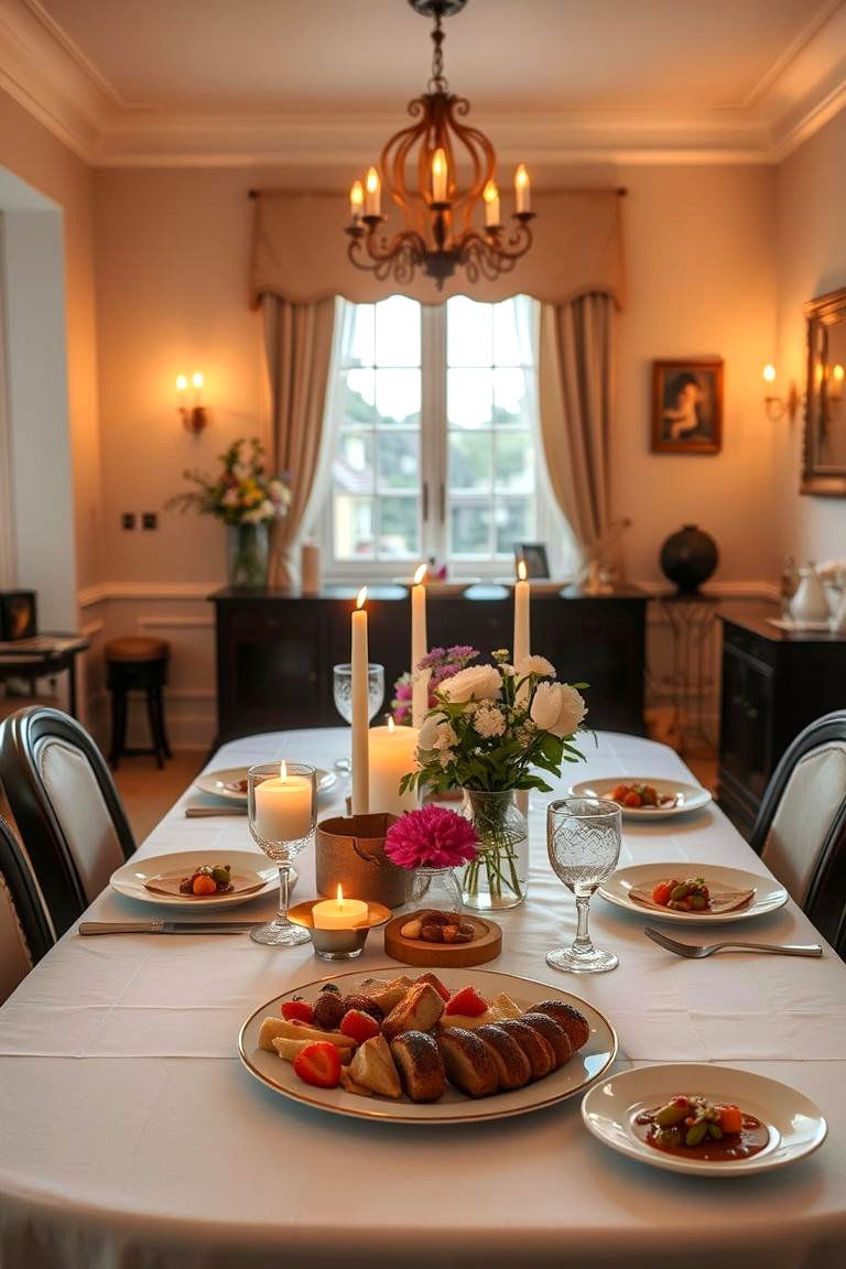 Have a Special Anniversary Dinner at Home - 24 Wedding Anniversary Ideas
