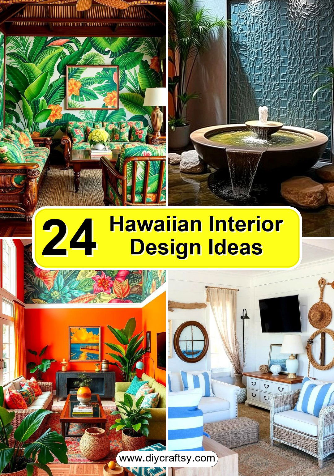 Hawaiian Interior Design Ideas