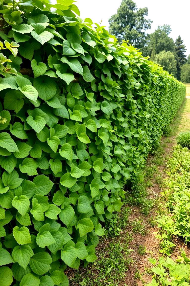 Hedge Fence with Edible Plants - 24 Vegetable Garden Fence Ideas