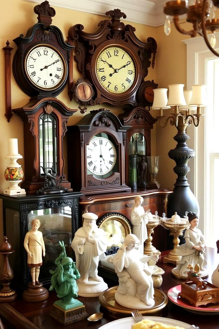 Heirloom Accent Pieces - 24 Vintage Dining Room Ideas