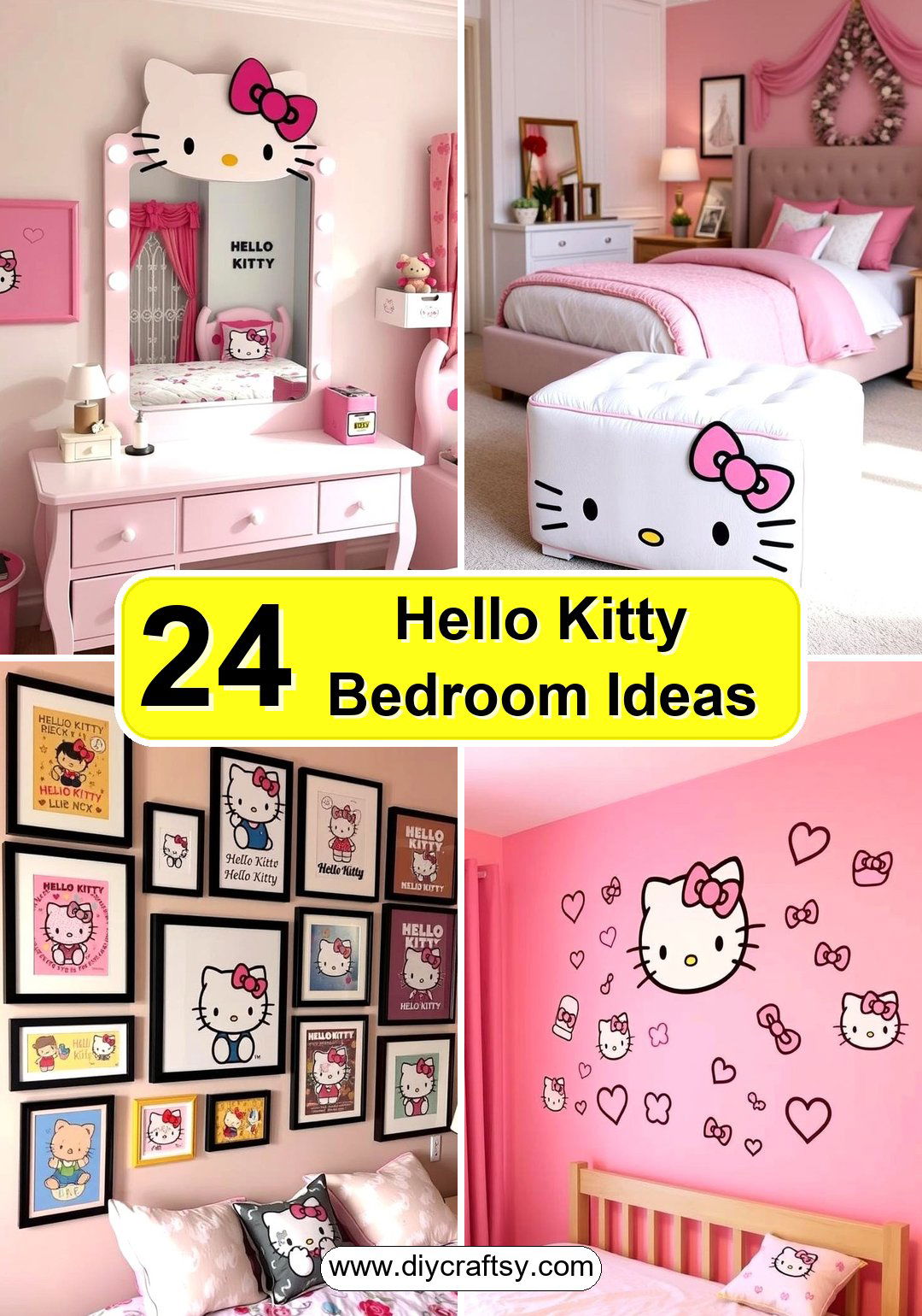 Hello Kitty Bedroom Ideas
