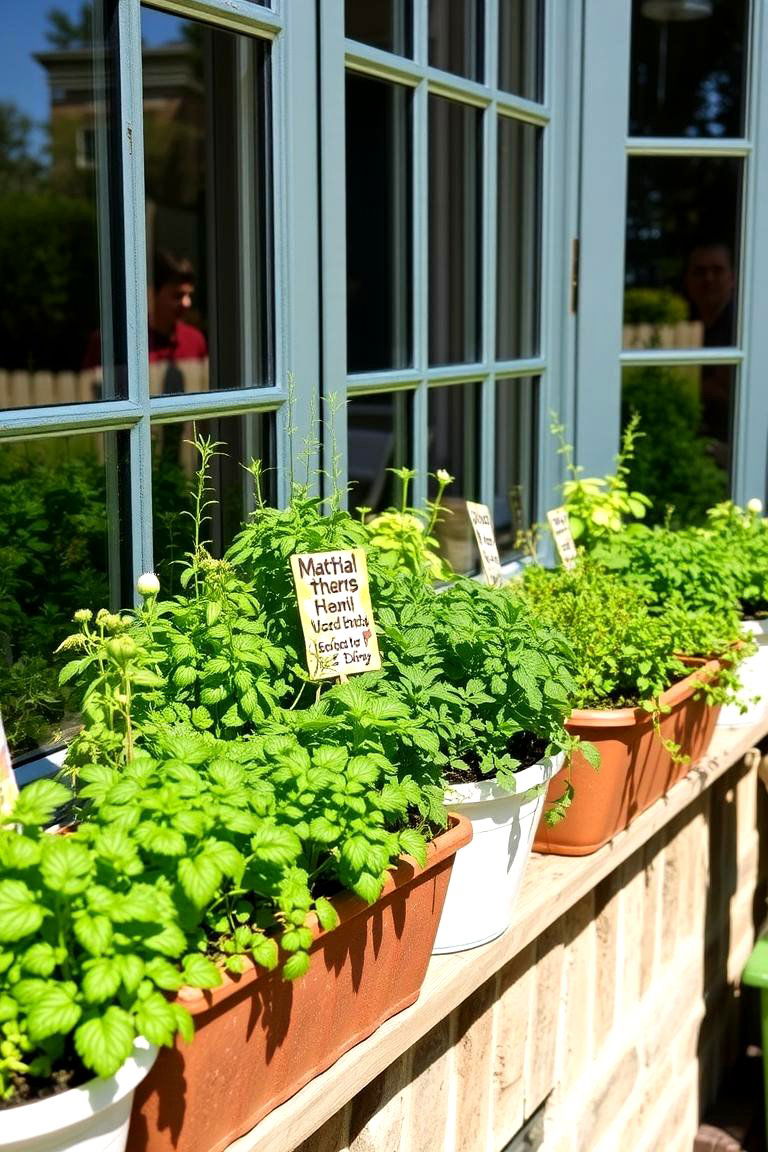 Herb Garden Haven - 24 Kitchen Bay Window Ideas