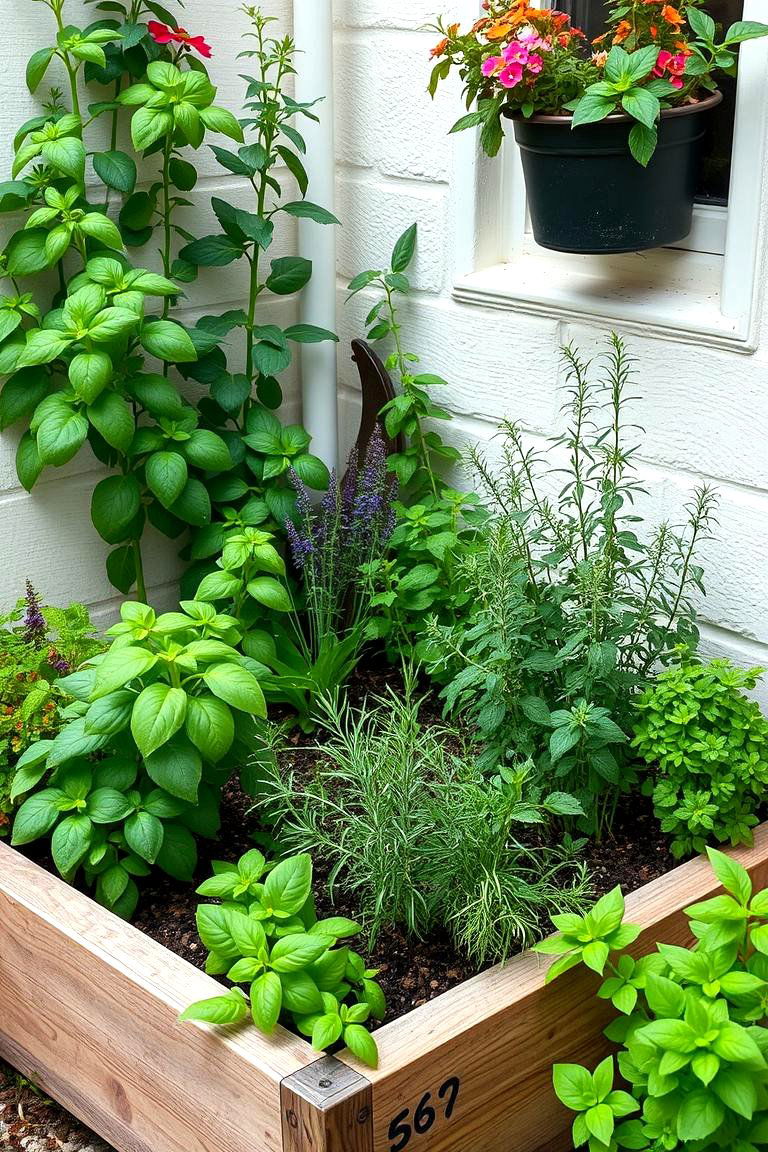Herb Garden Integration - 24 Small Backyard Patio Ideas