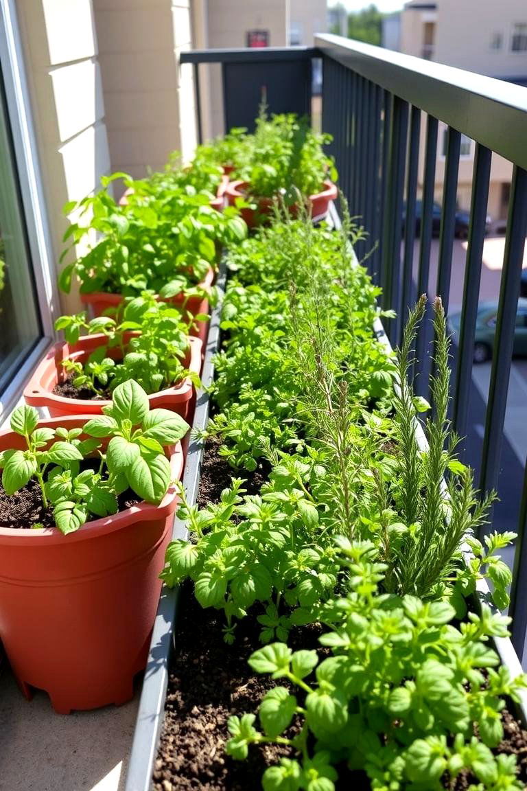 Herb Garden Planters - 24 Garden Decor Ideas