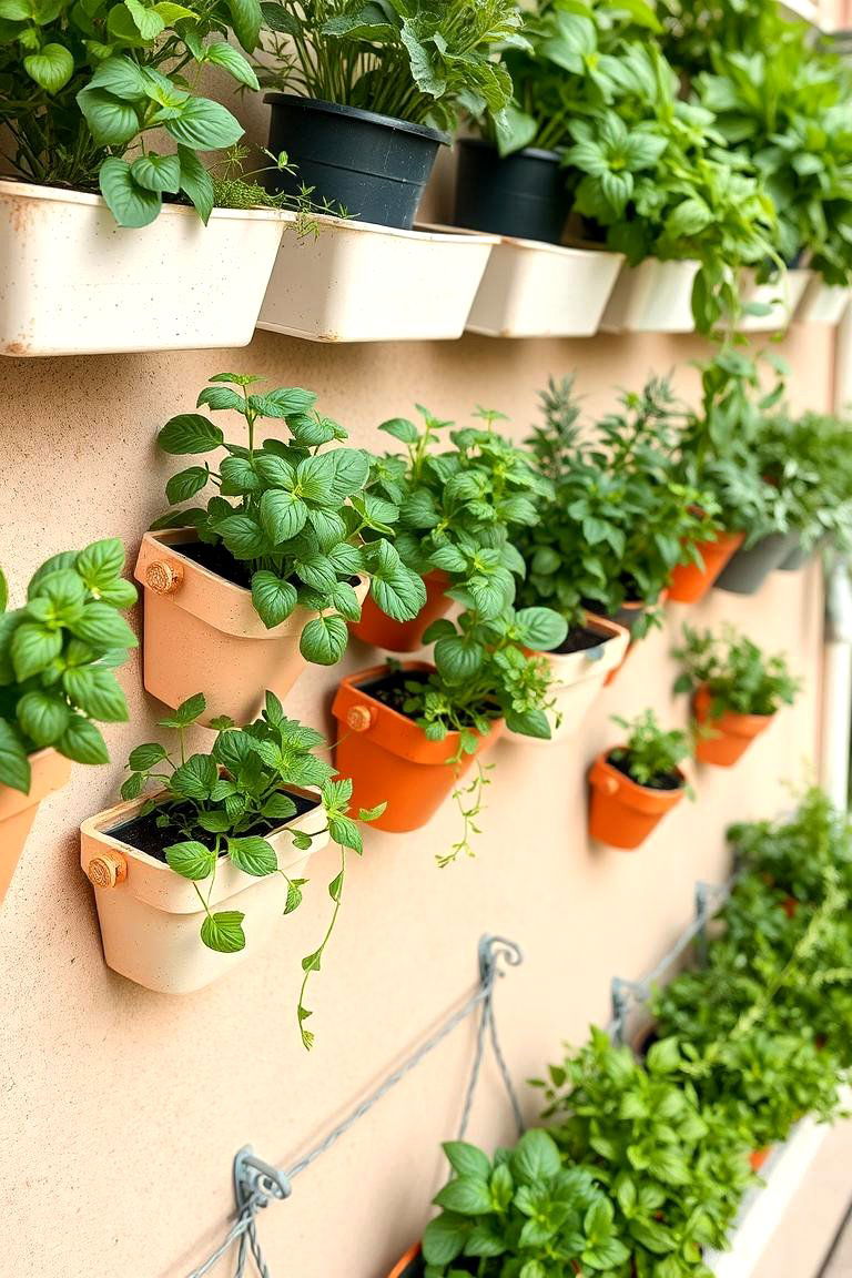 Herb Garden Walls - 24 Garden Wall Ideas