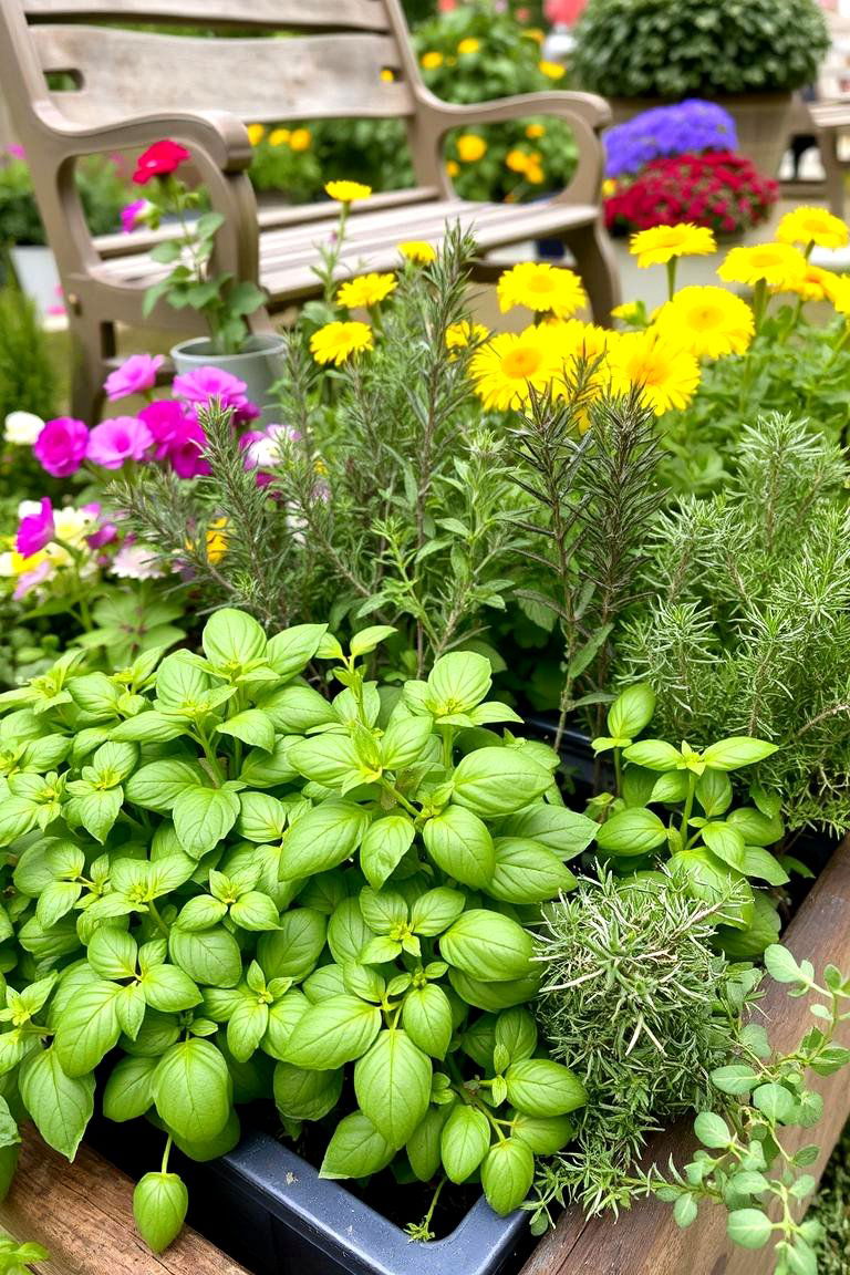 Herb Garden for Fresh Flavors - 24 Cottage Garden Ideas