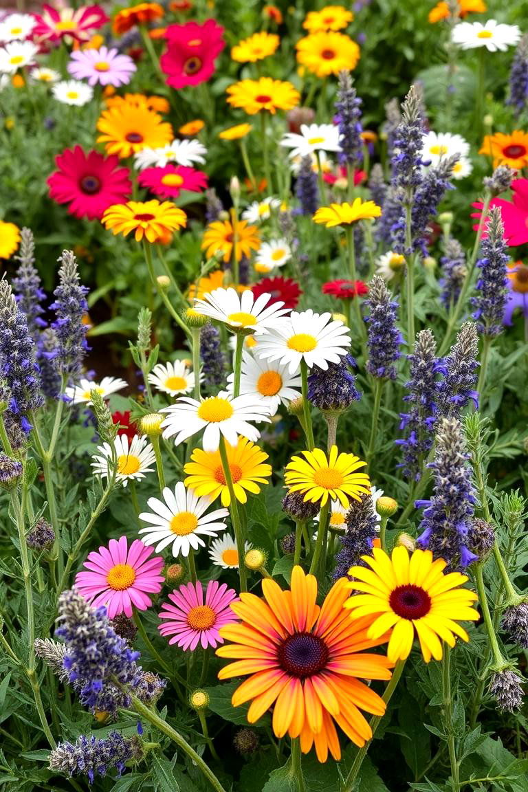 Herb Infused Flower Garden - 24 English Garden Ideas