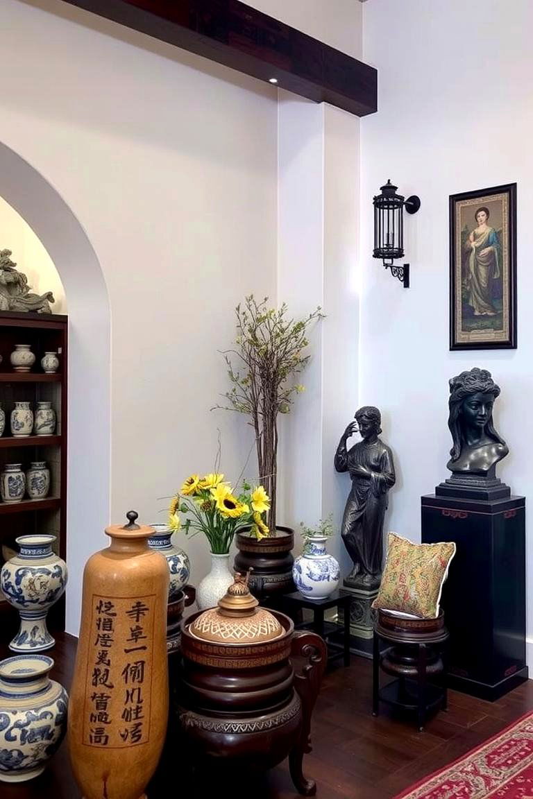Heritage Inspired Accents - 24 Chinoiserie Living Room Ideas