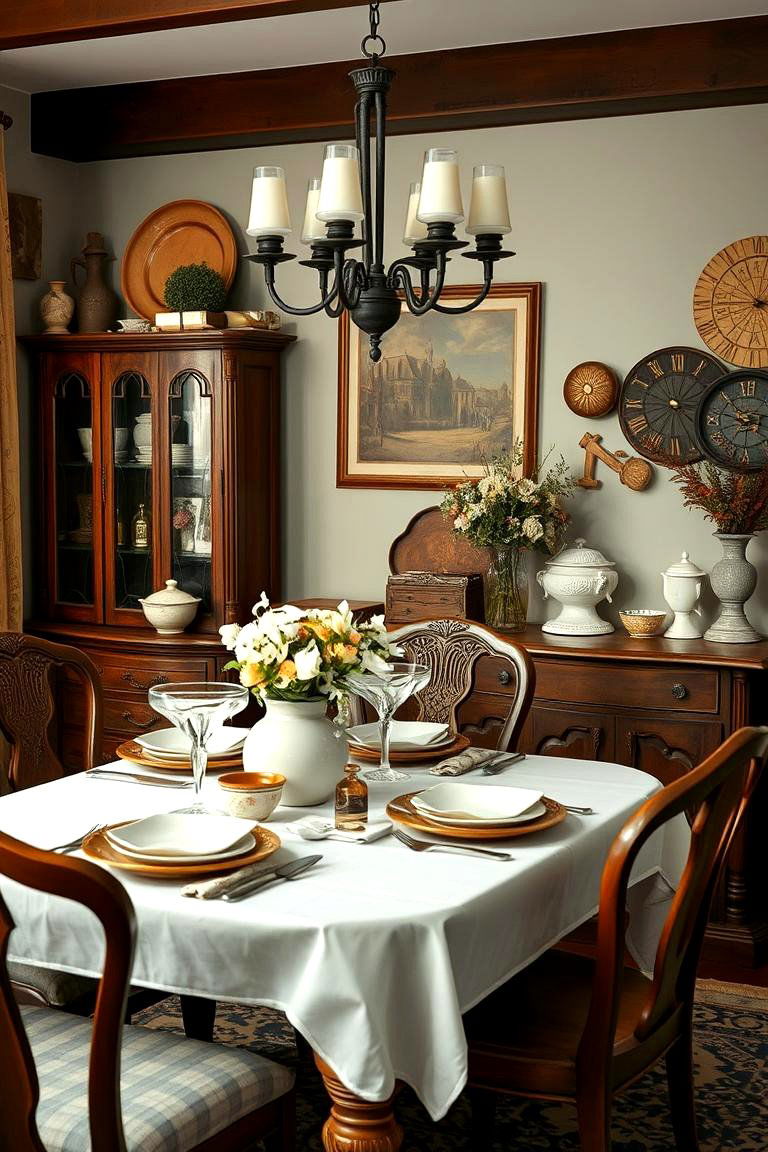 Heritage Inspired Accessories - 24 Craftsman Dining Room Ideas