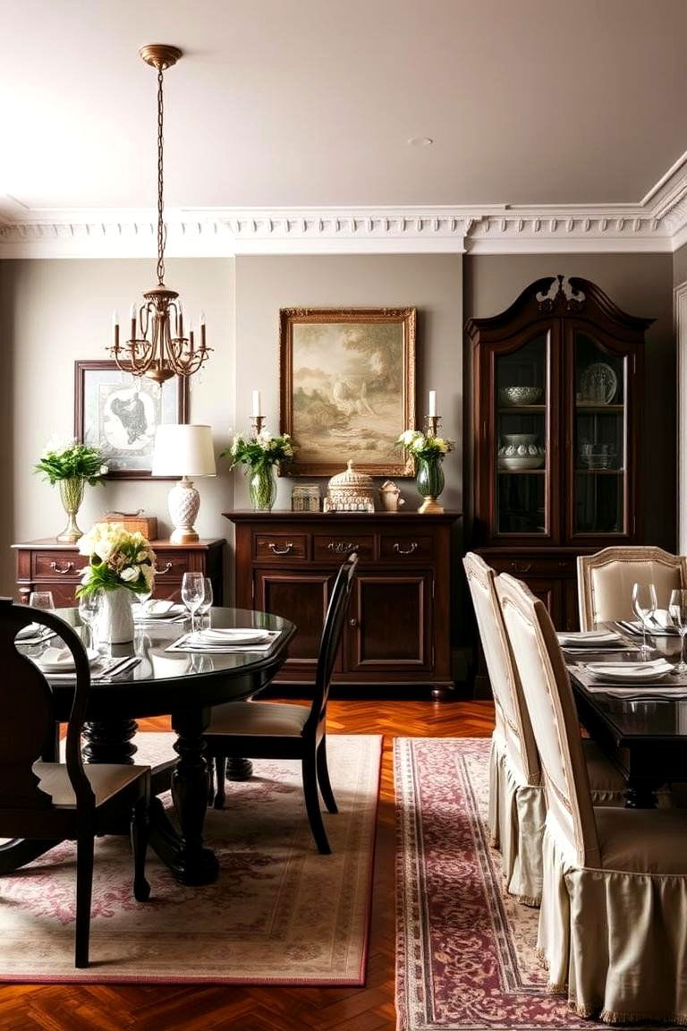 Heritage Inspired Design - 24 masculine dining room ideas