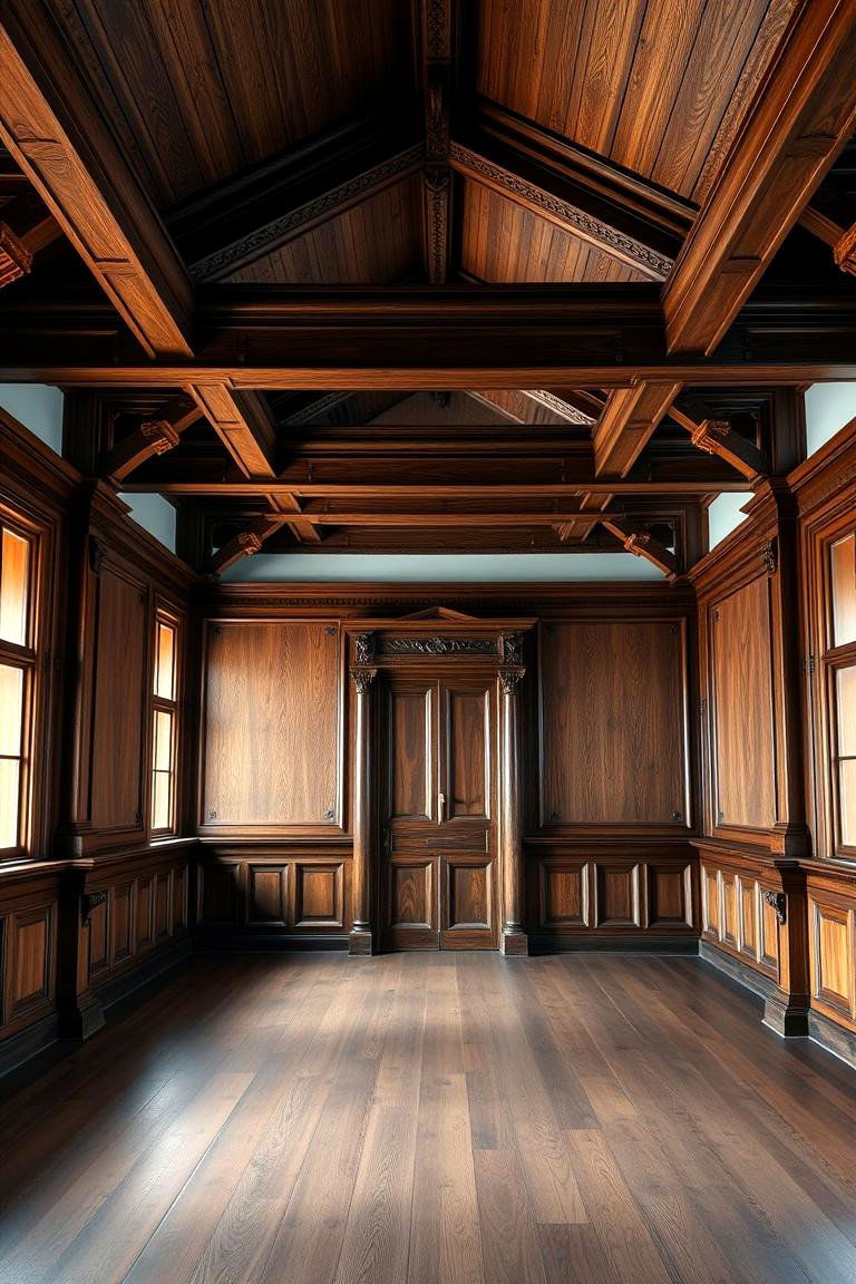 Heritage Timber Frames - 24 Rustic Wainscoting Ideas