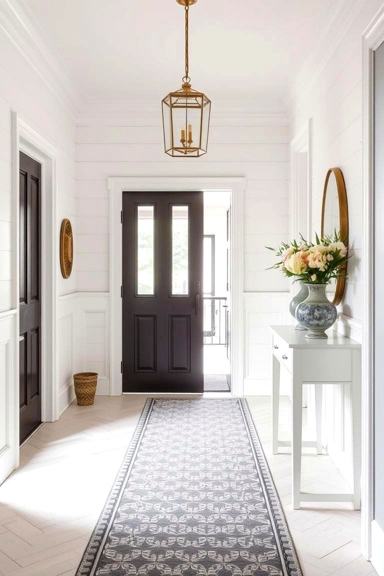 Herringbone Shiplap Design - 24 Shiplap Wall Entryway Ideas