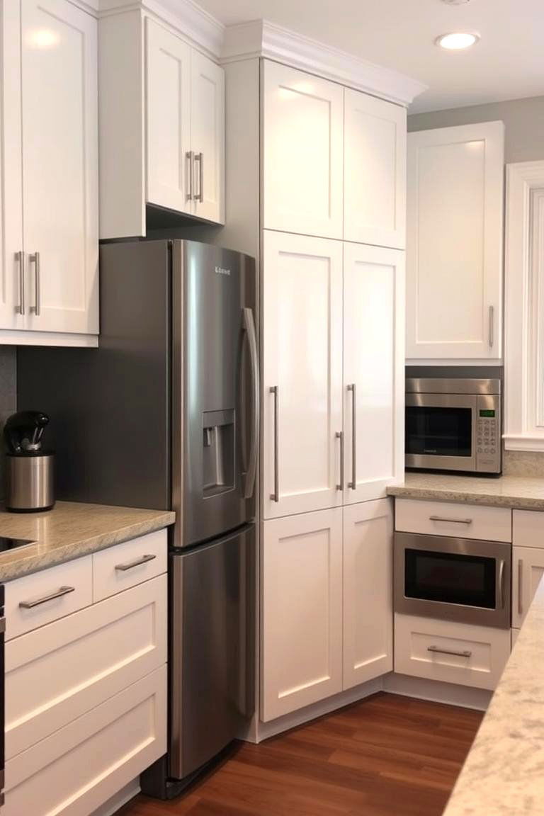 Hidden Appliances - 24 Kitchen Design Ideas