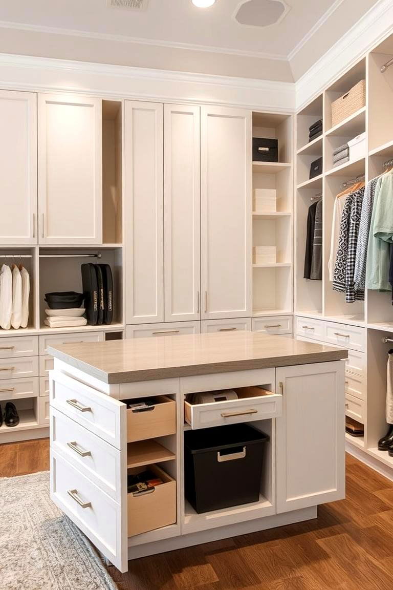 Hidden Compartment Closet Island - 24 Closet Island Ideas