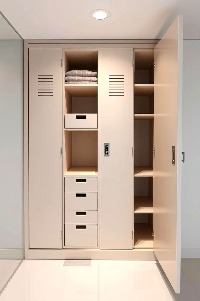Hidden Compartment Designs - 24 Locker Decor Ideas
