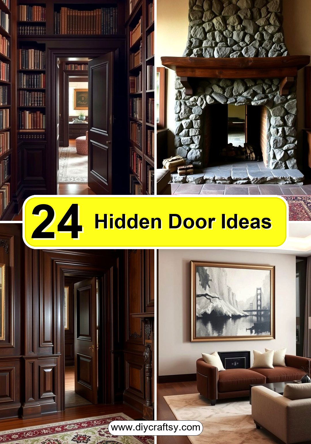 Hidden Door Ideas