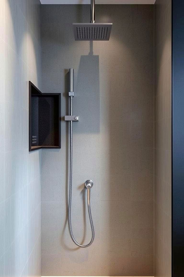 Hidden Fixtures Design - 24 Small Shower Ideas