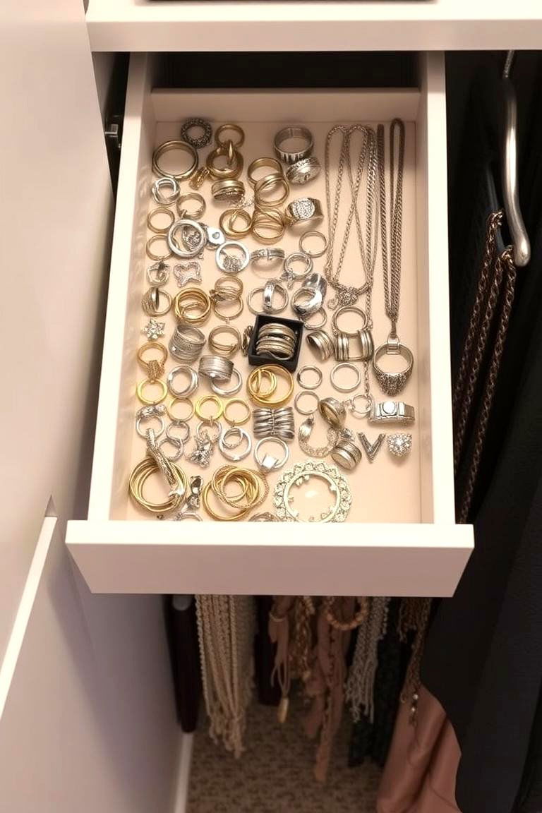 Hidden Jewelry Storage - 24 Closet Ideas