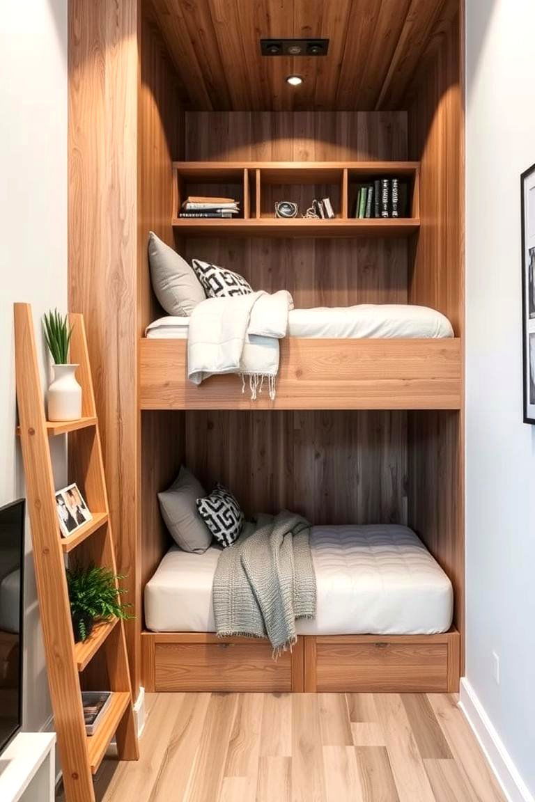 Hidden Loft Bed Nook - 24 Bed Nook Ideas