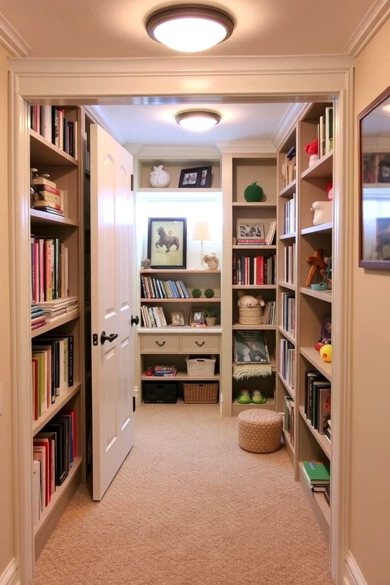 Hidden Playroom - 24 Basement Playroom Ideas