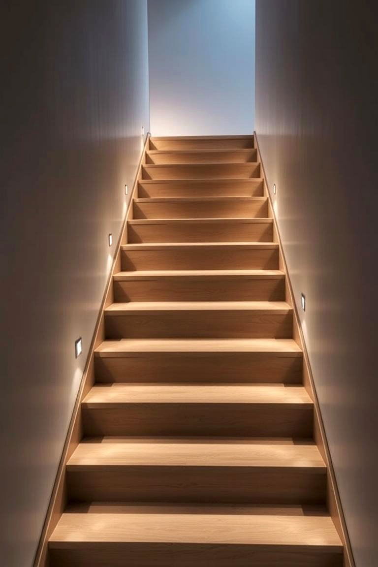 Hidden Staircase Lighting - 24 Staircase Lighting Ideas