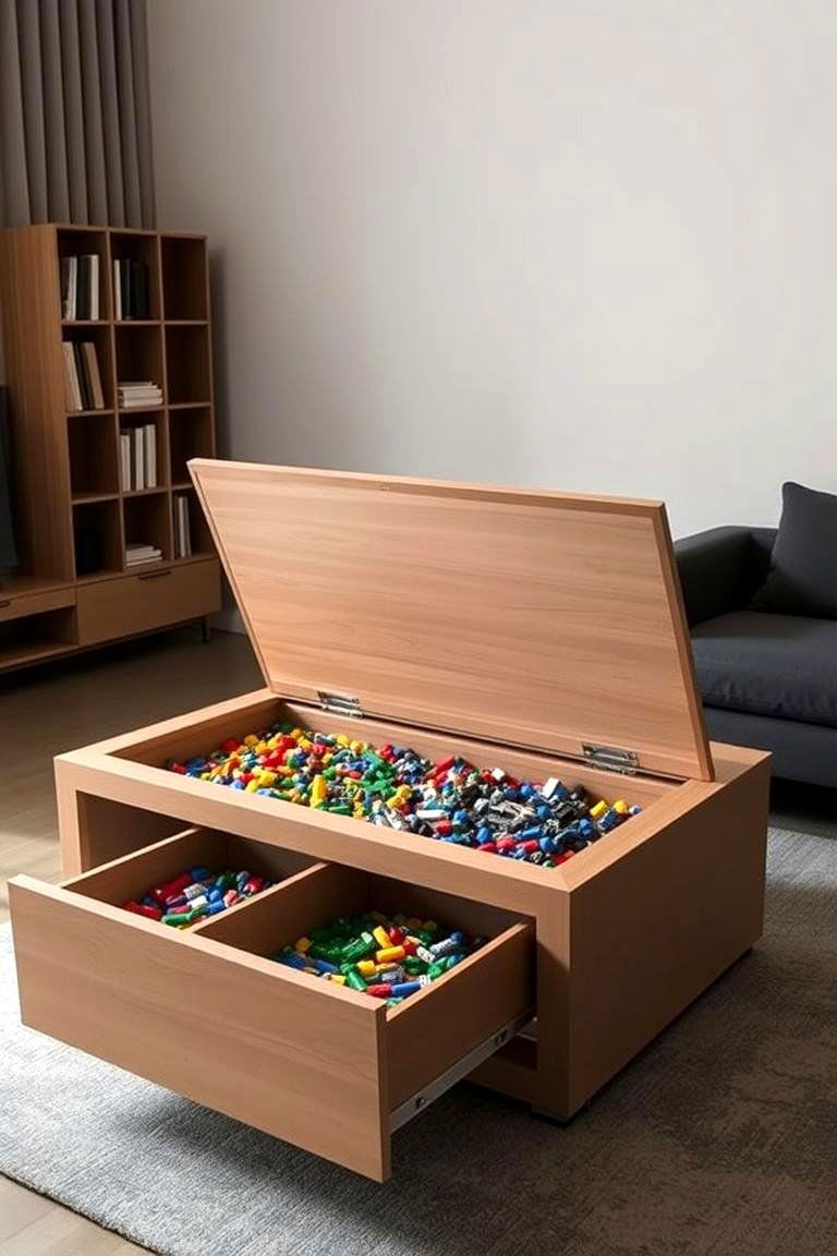 Hidden Storage Furniture - 24 Lego Storage Ideas