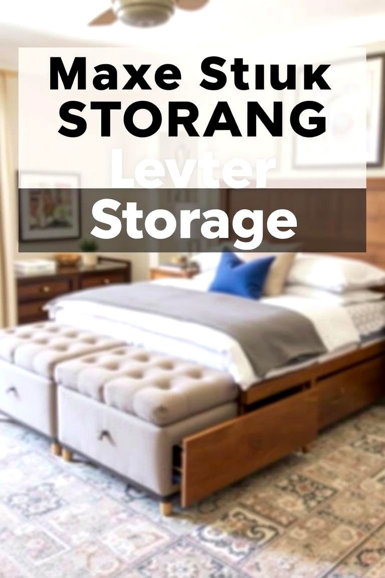 Hidden Storage to Reduce Clutter - 24 Master Bedroom Ideas