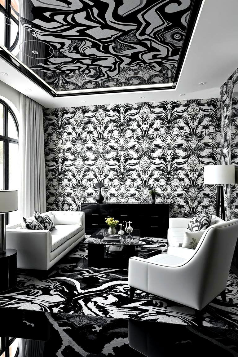 High Contrast Color Schemes for Bold Impact - 24 Home Decor Ideas