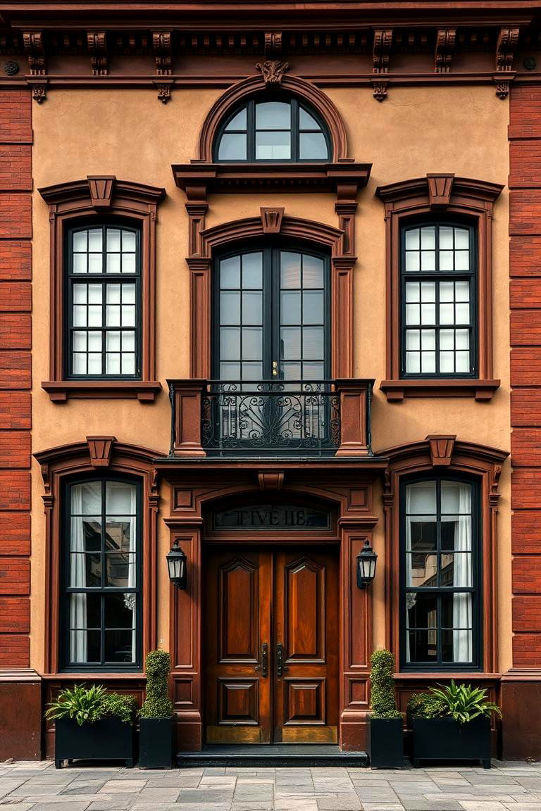 High Contrast Revival Siding - 24 Two-tone Siding Designs