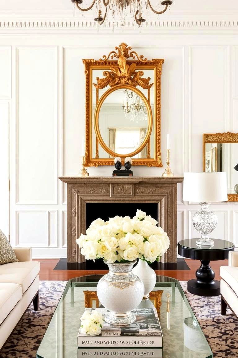 High End Accessories - 24 Formal Living Room Ideas