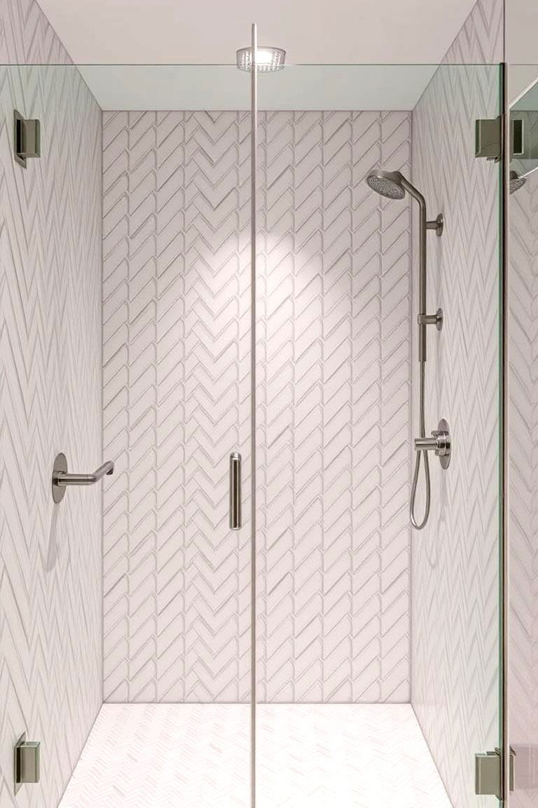 High End Shower Tiles - 24 luxury bathroom ideas