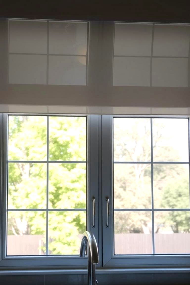 High Gloss Acrylic Valance - 24 Kitchen Valance Ideas