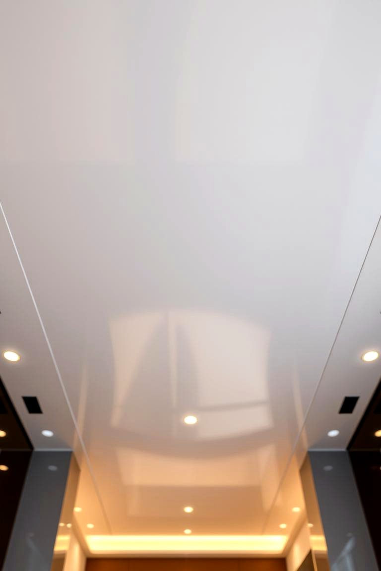 High Gloss Finish Reverse Tray Ceiling - 24 Reverse Tray Ceiling Ideas
