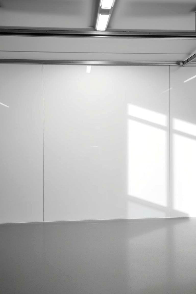 High Gloss Finishes - 24 Garage Wall Paint Ideas