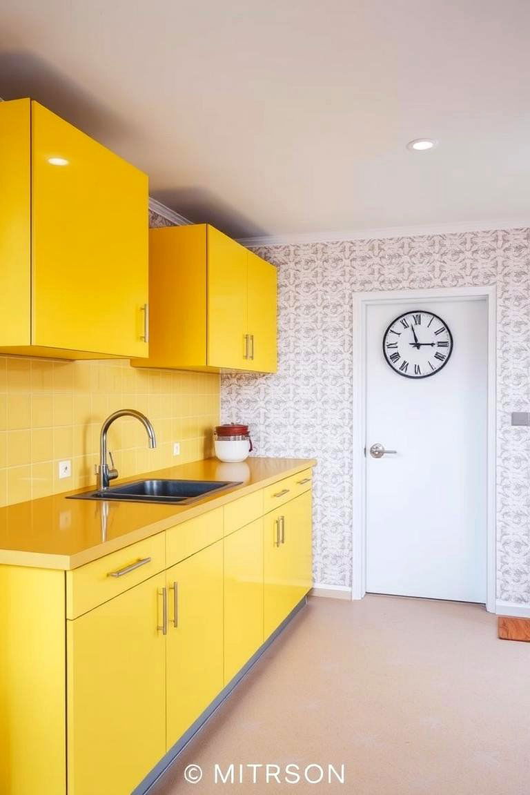 High Gloss Finishes - 24 1980s Kitchen Ideas