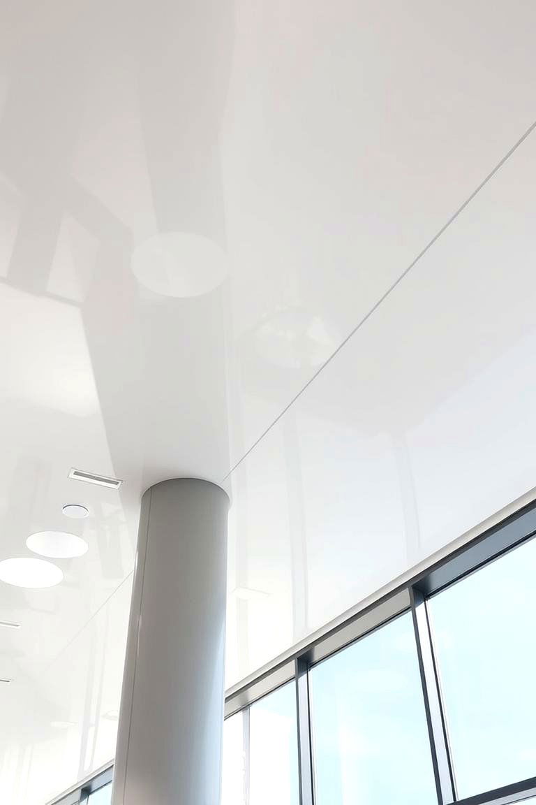 High Gloss Reflective Finish - 24 Sunroom Ceiling Ideas