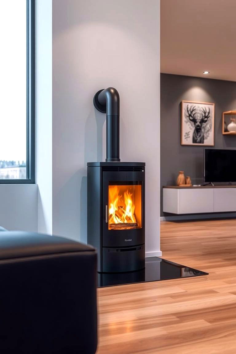 High Performance Modern Log Burner - 24 Log Burner Ideas