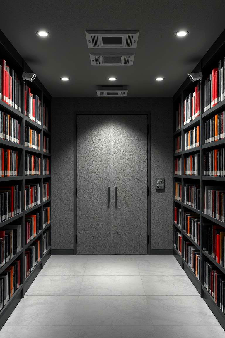 High Security Library Safe Room - 24 Safe Room Ideas
