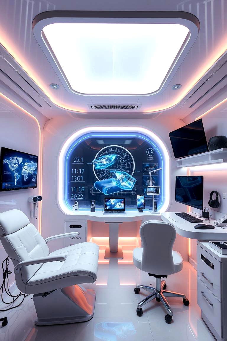 High Tech Beauty Lash Room - 24 Lash Room Ideas