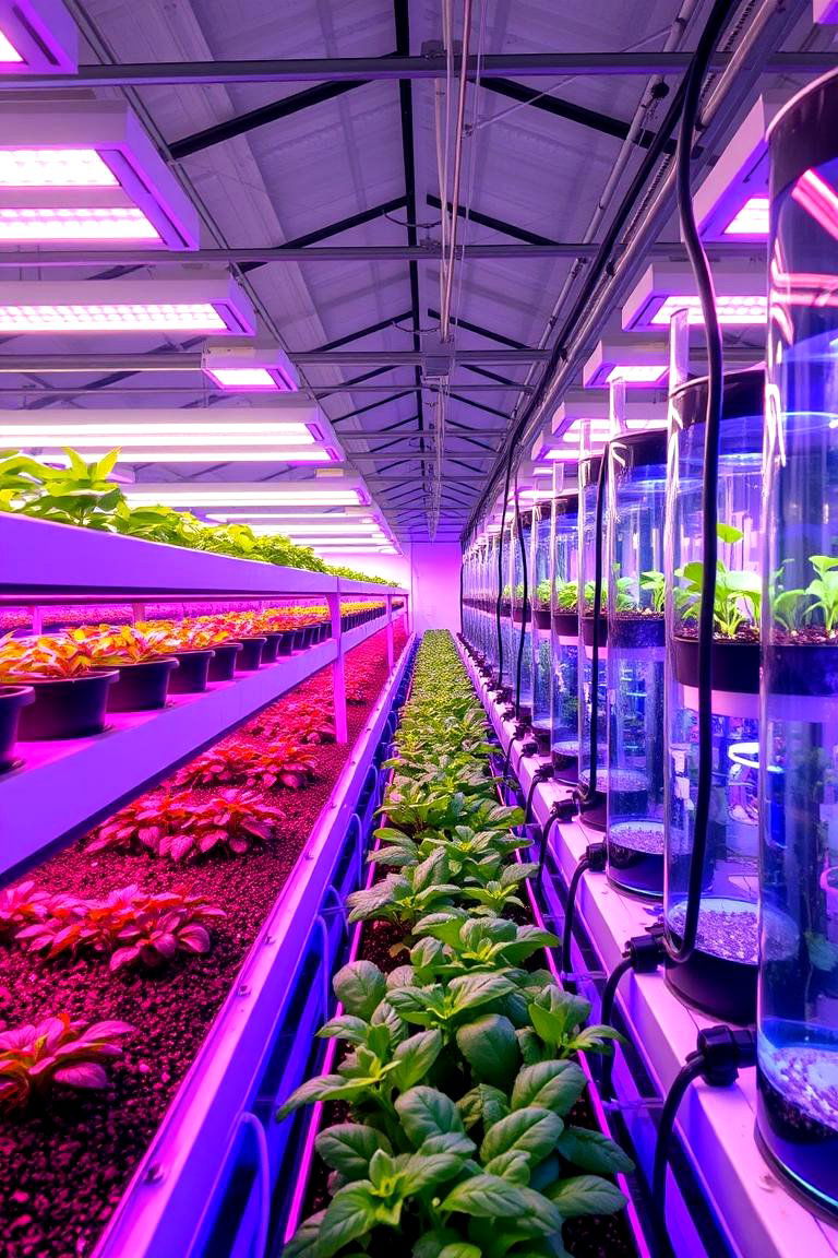 High Tech Hydroponic Greenhouse - 24 Fantasy Greenhouse Ideas