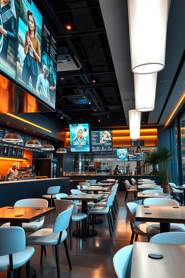 High Tech Modern Fusion - 24 Restaurant Interior Design Ideas