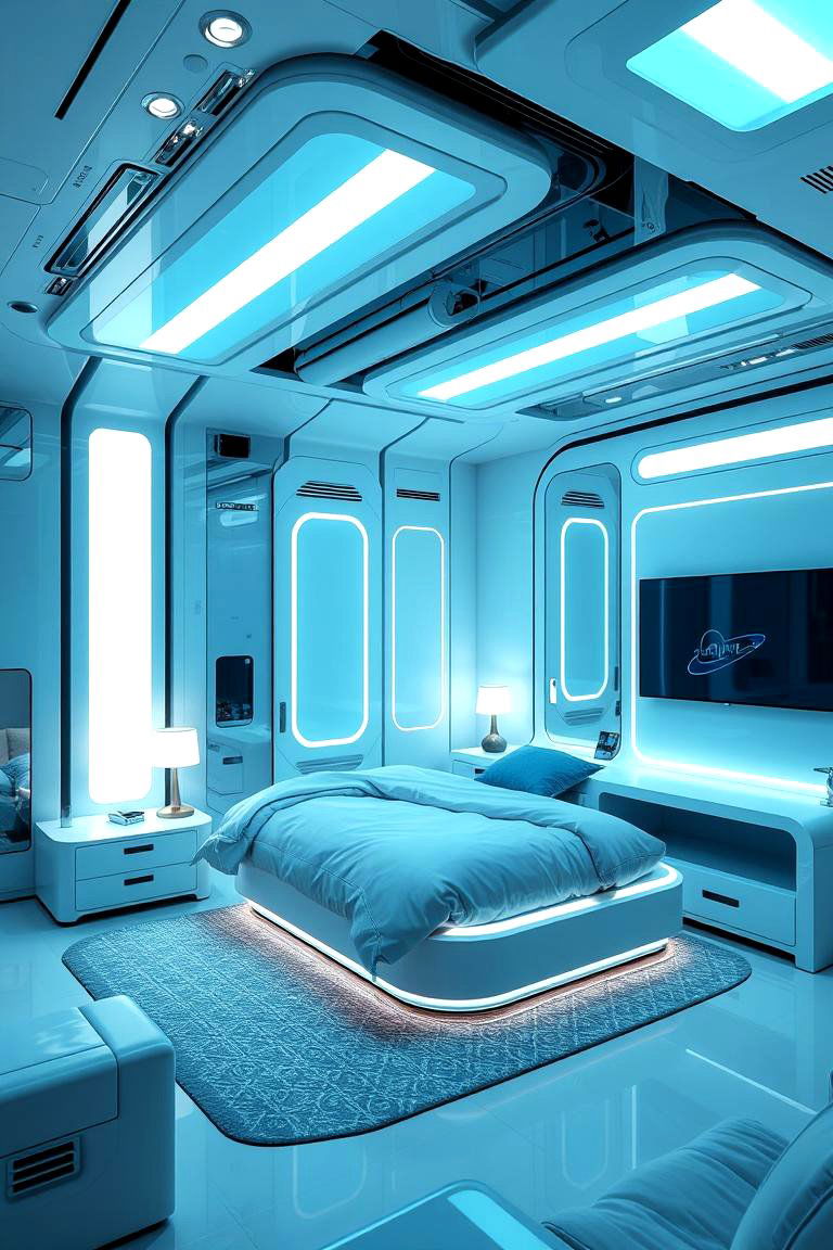 High Tech Smart Bedroom - 24 Bedroom Ideas For Couples
