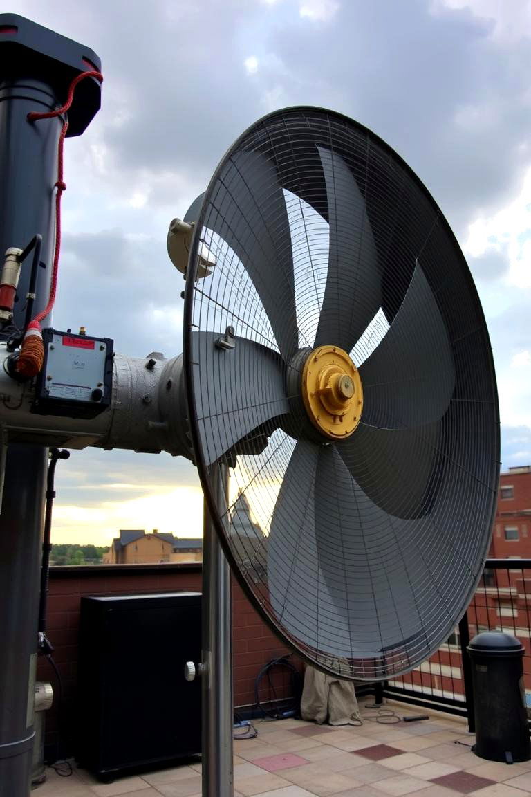 High Velocity Industrial Fan - 24 Patio Fan Ideas