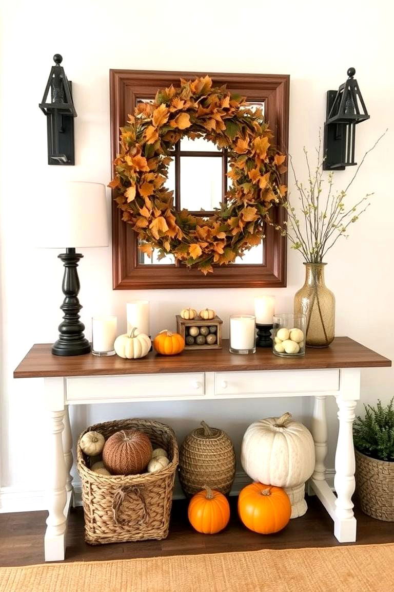 Highlight Seasonal Elements for Year Round Appeal - 24 Entry Table Decor Ideas