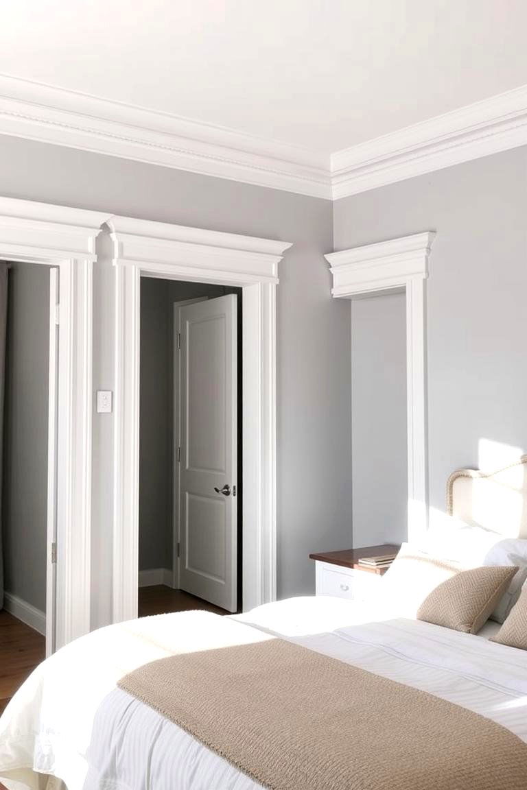 Highlighting Architectural Details with Color - 24 Two Tone Wall Paint Ideas