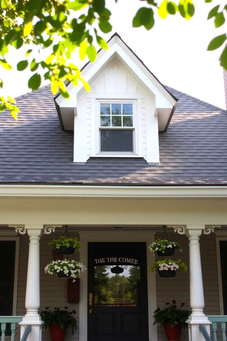 Hip Roof for a Balanced Design - 24 Front Porch Roof Ideas