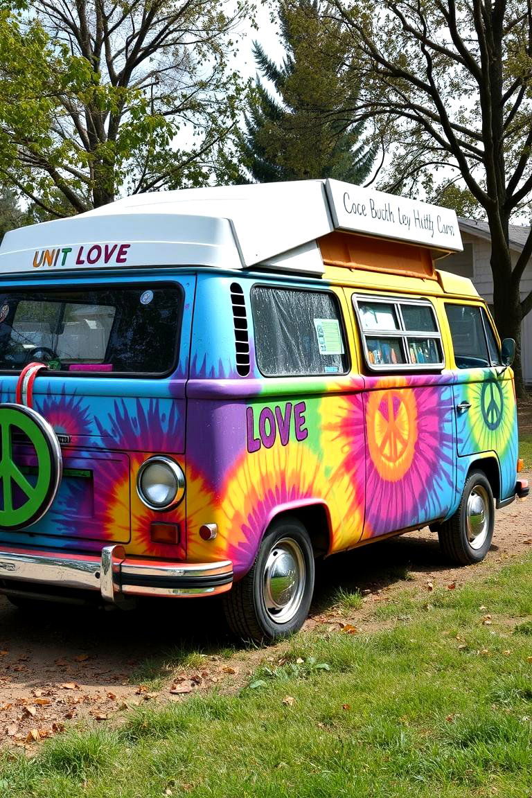 Hippy Van - 24 70s Van Art Ideas