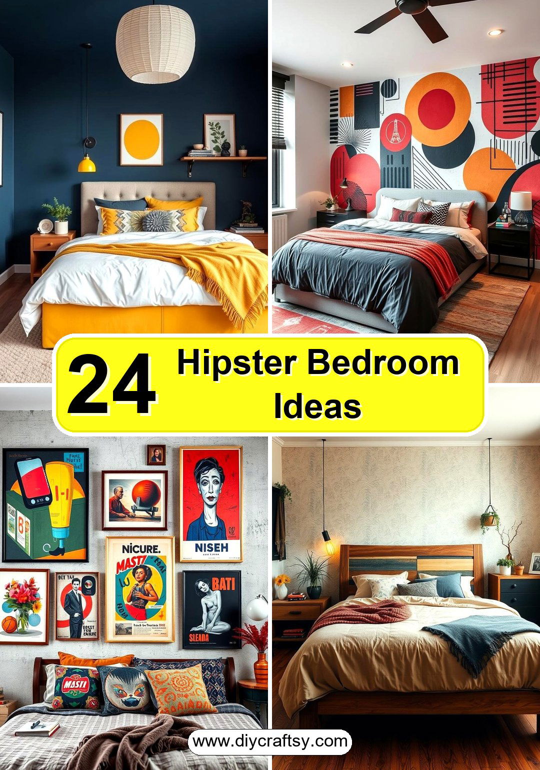 Hipster Bedroom Ideas